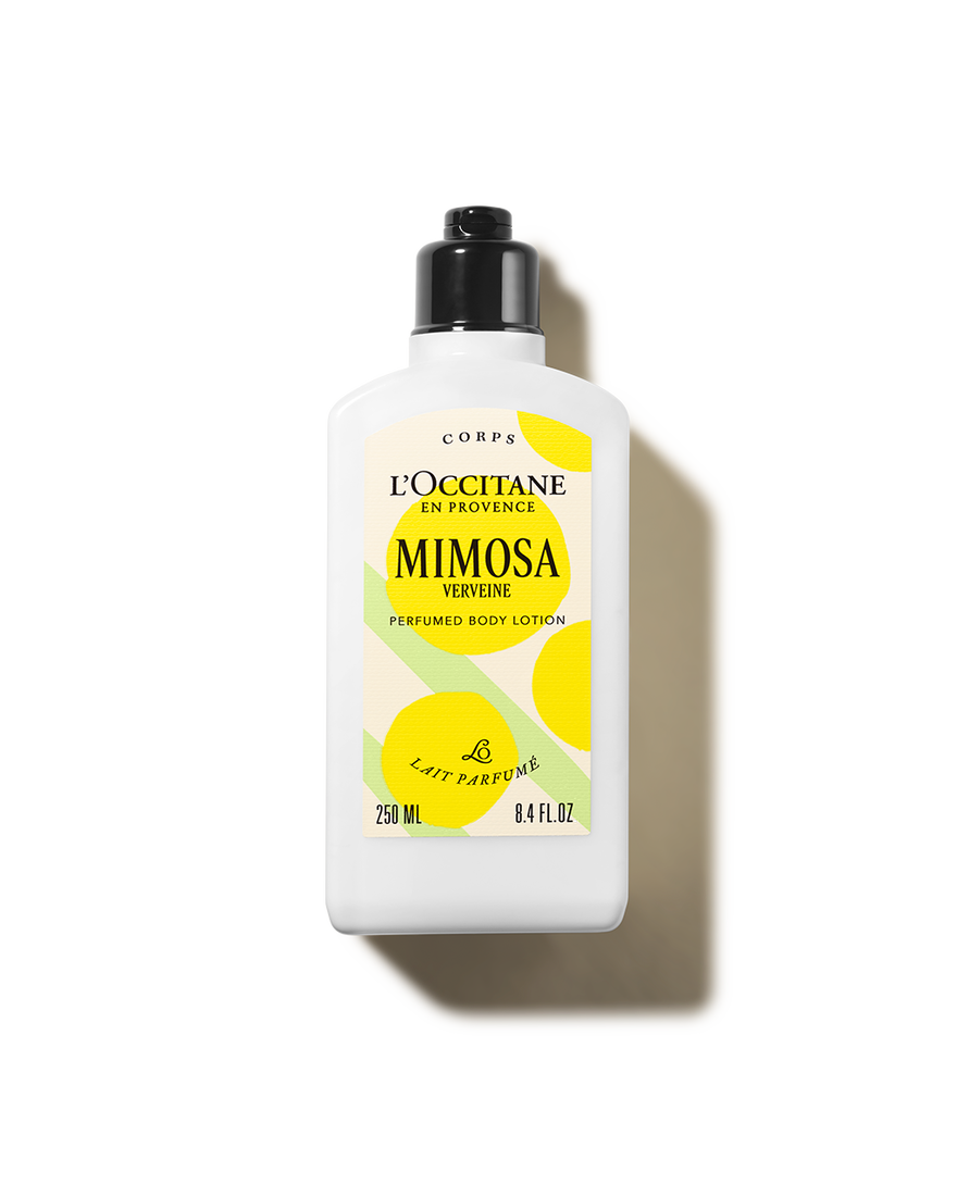 Mimosa Verveine perfumed body lotion 250 ml | L&rsquo;OCCITANE Australia
