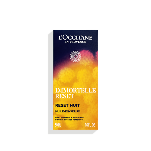 L'Occitane Immortelle Reset 夜用オイル 50ml 夜用美容液】リセットセラム｜ロクシタン公式通販