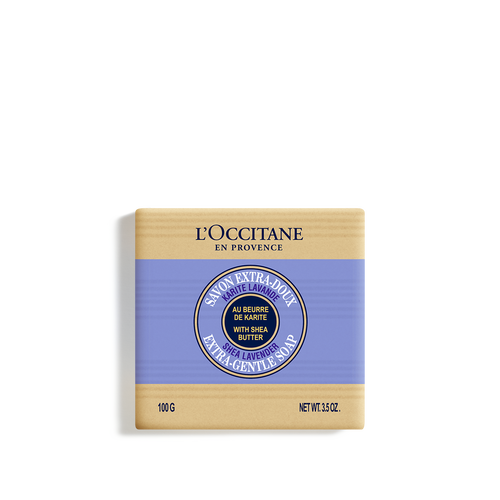 view 1/2 of Extra Gentle Soap - Lavender 100 g | L’Occitane en Provence