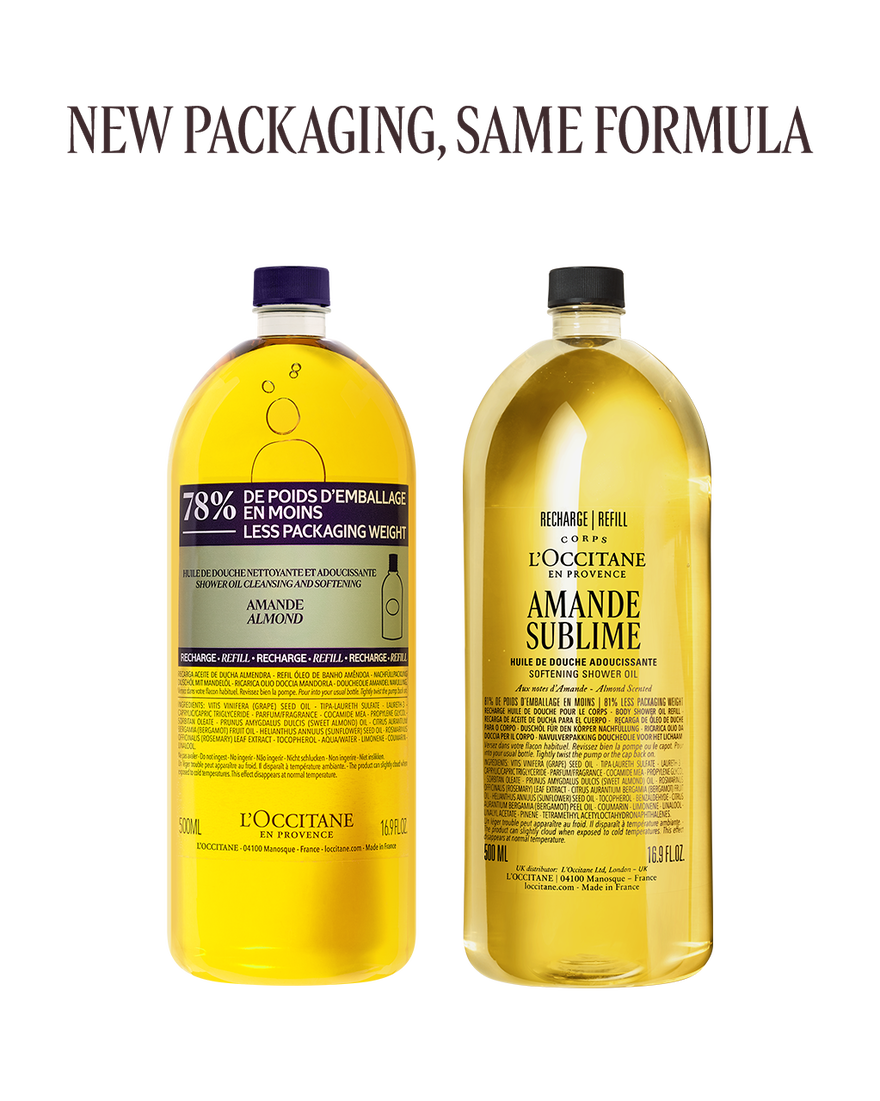 view 3/8 of Almond Shower Oil Refill, , AURECT